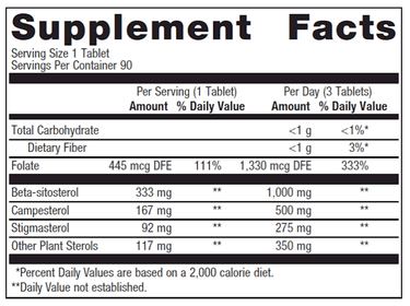 Meta-Sitosterol 2.0 90 tabs * Metagenics Supplement - Conners Clinic